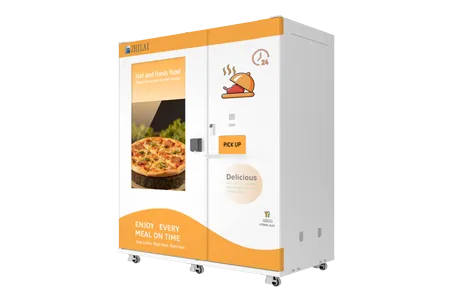 Shelf-Type Hot Meal Vending Machine