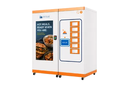 Multi-pickup Hot food Vending Machine