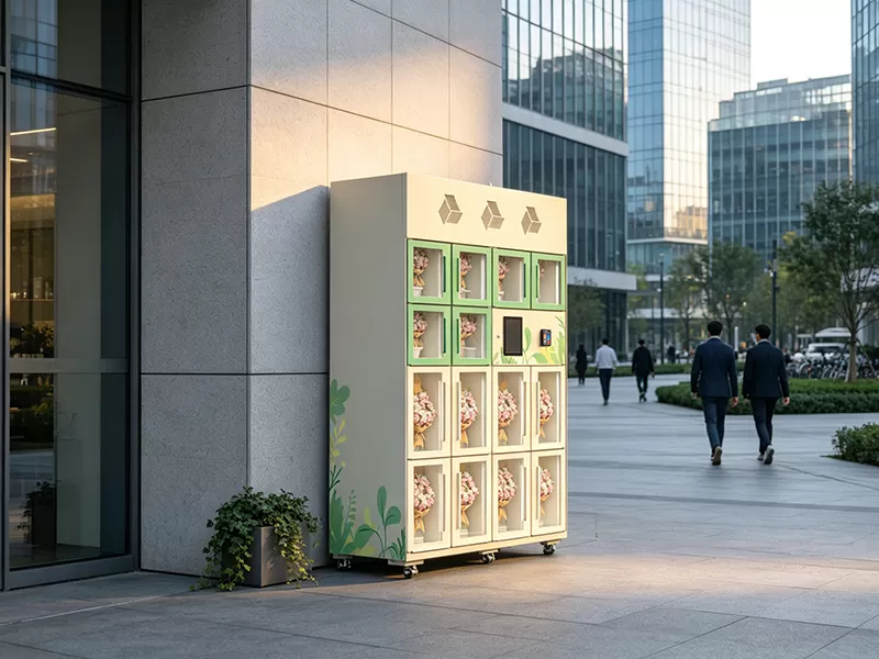 Smart Refrigerated Flower Vending Machines.png