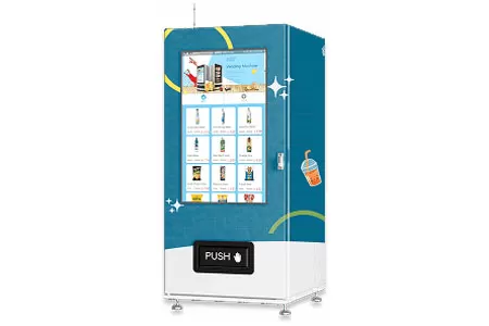 Advertising Touchscreen Vending Machine