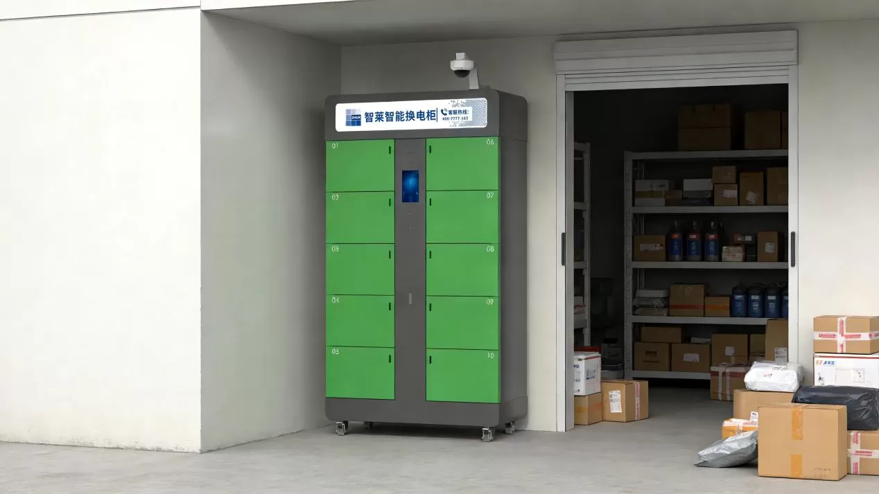 battery swapping cabinet for electric motorcycle fleets outdoor use