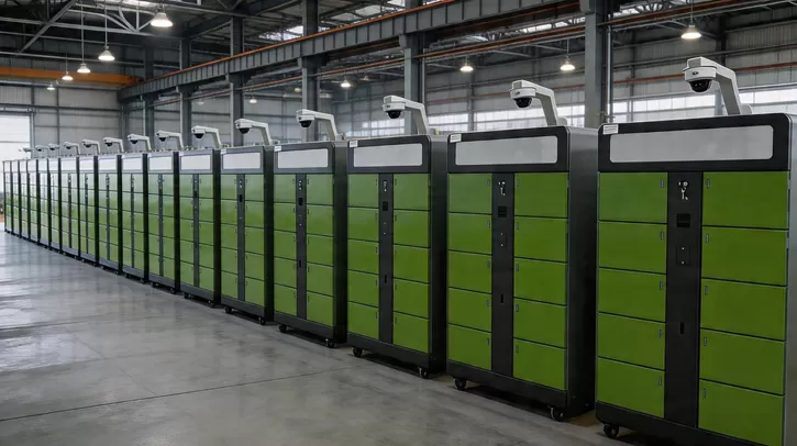 Custom Smart Battery Swap Cabinet Solutions for Commercial EV Fleets