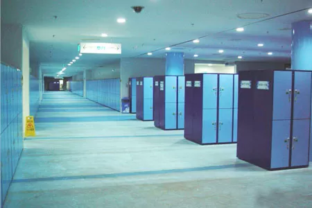Storage Locker - National Aquatics Center (Water Cube) in Beijing