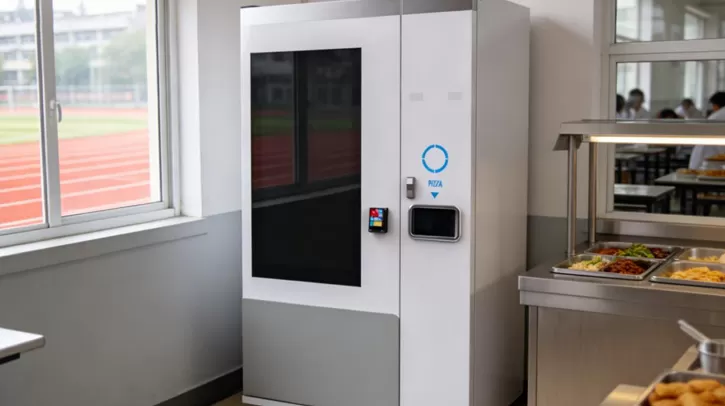 Intelligent Hot Food Vending Machine: Fast Fresh Meals for Unmanned 24-Hour Food Service