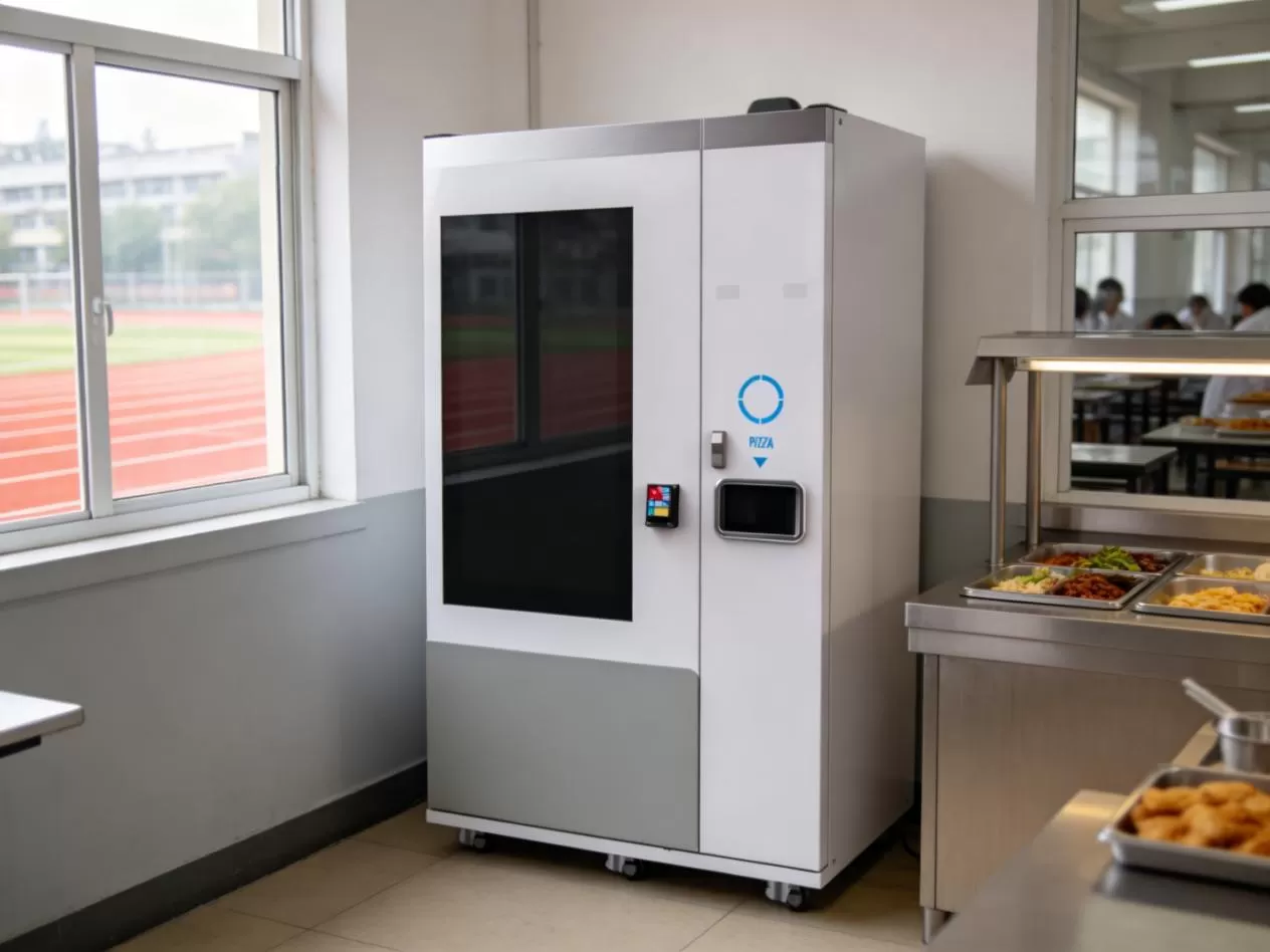 intelligent hot food vending machine technology structure