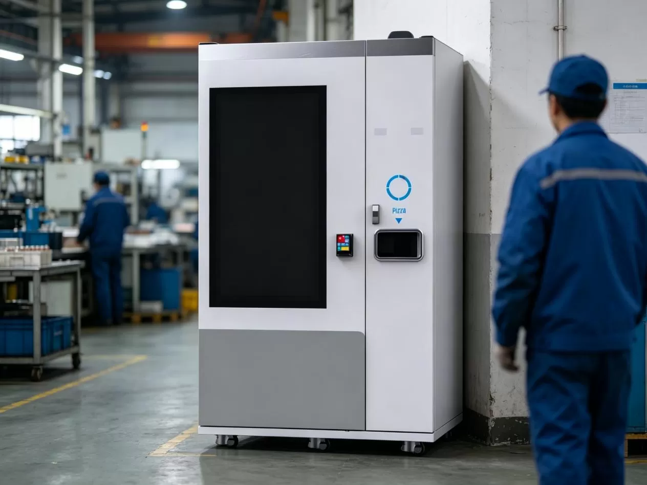 self-service hot food vending machine full parameters